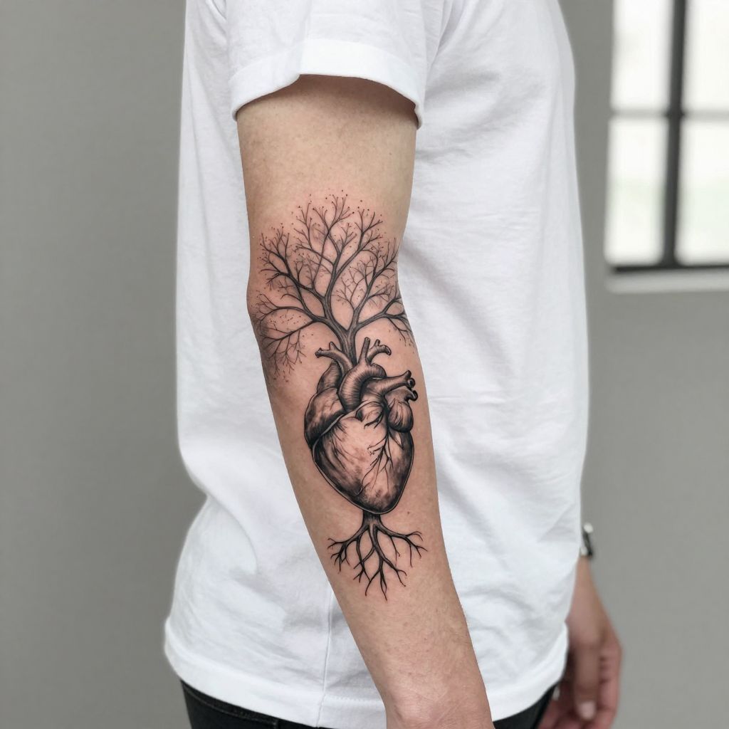 Tree of Life With Roots in the Heart