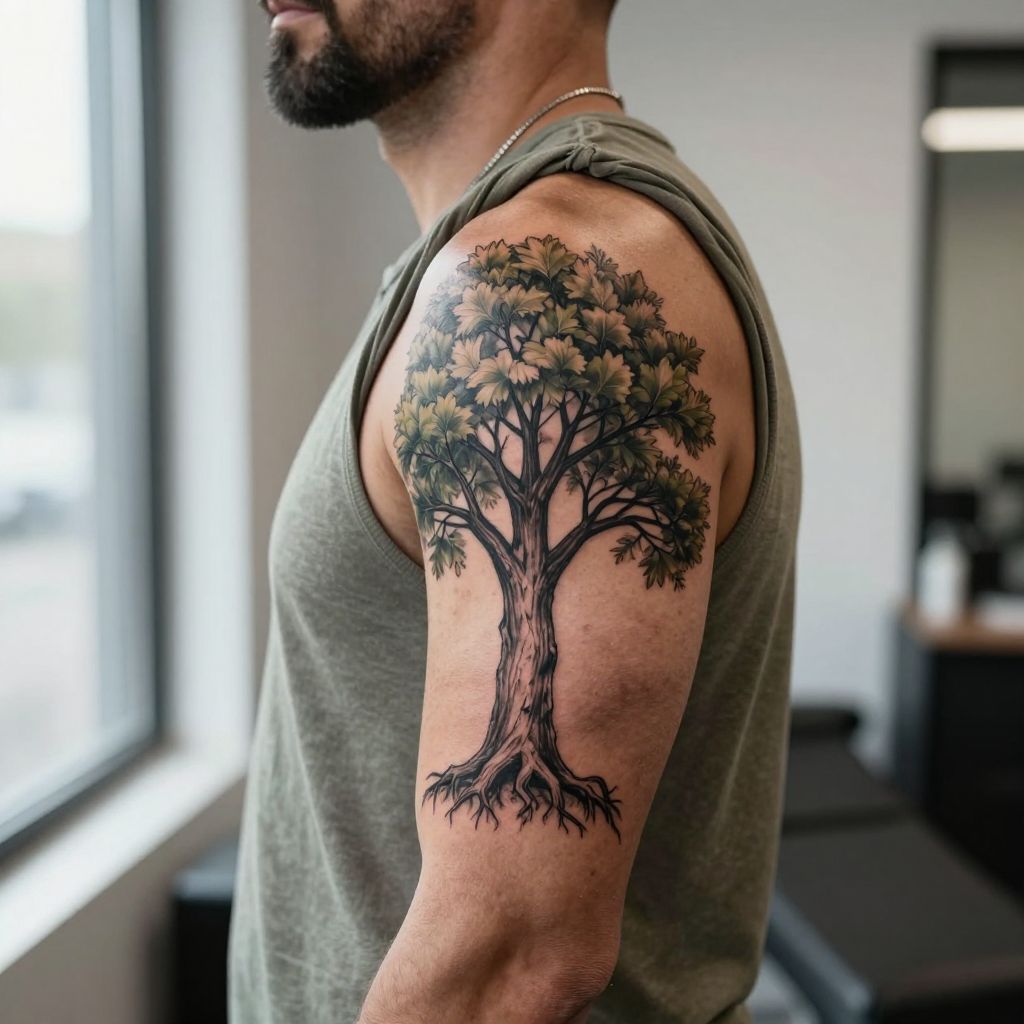 Tree with Three Branches