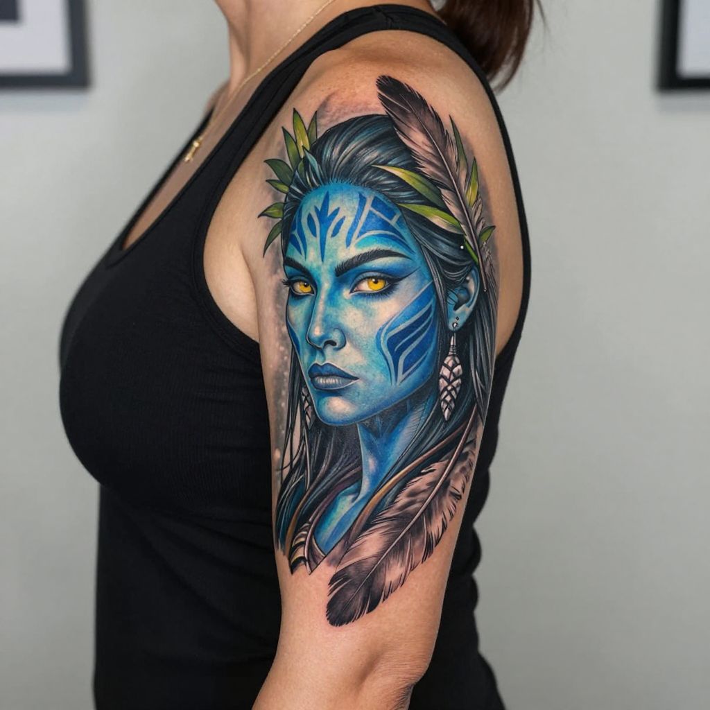 Na’vi Warrior Portrait