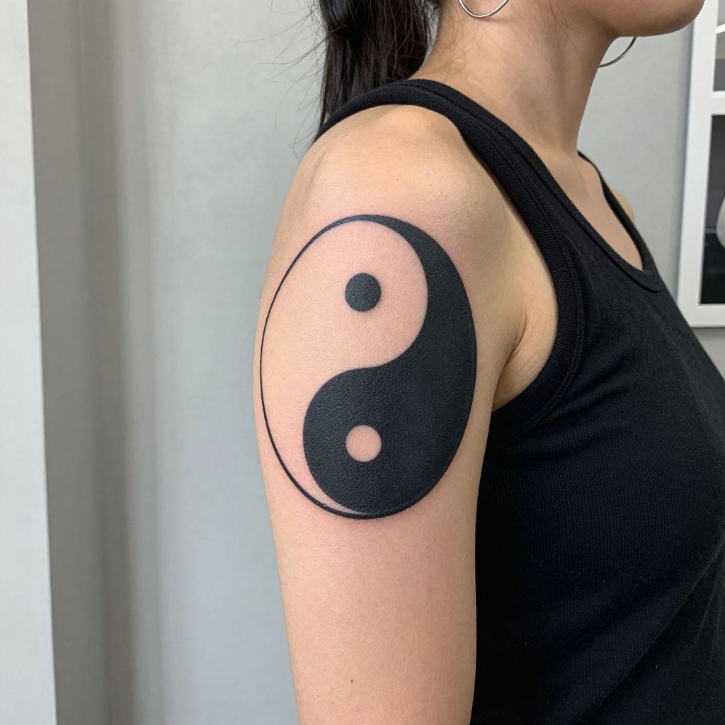 Yin and Yang Symbols