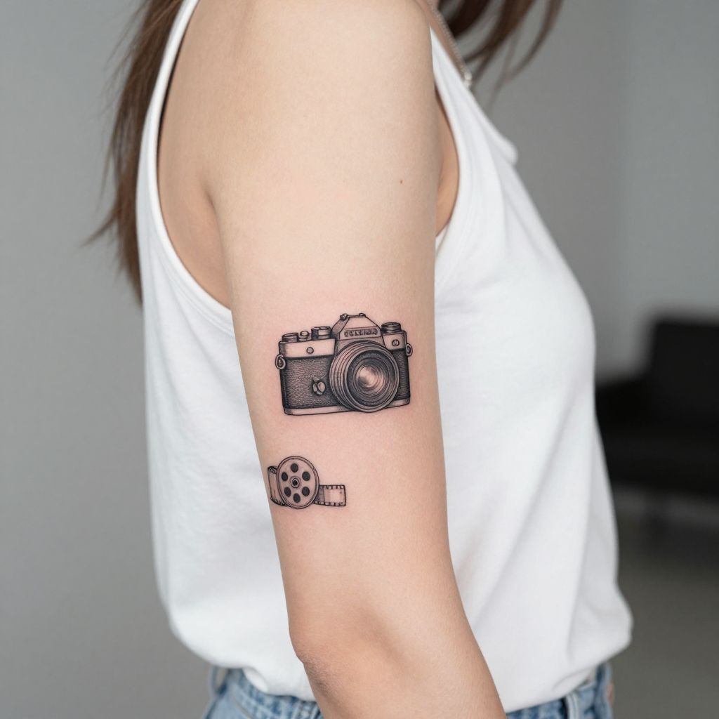 Camera and Film Roll