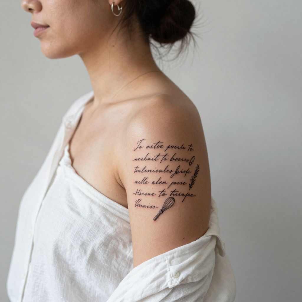 Recipe Script Tattoo
