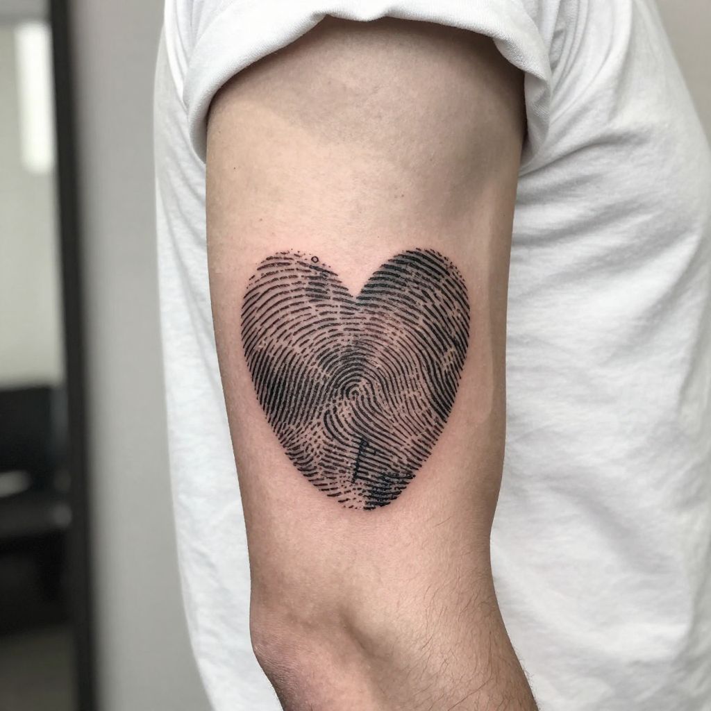 Fingerprint Heart