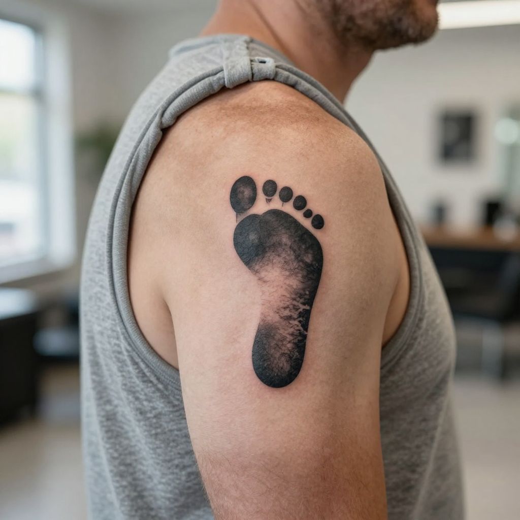 Footprint Silhouette