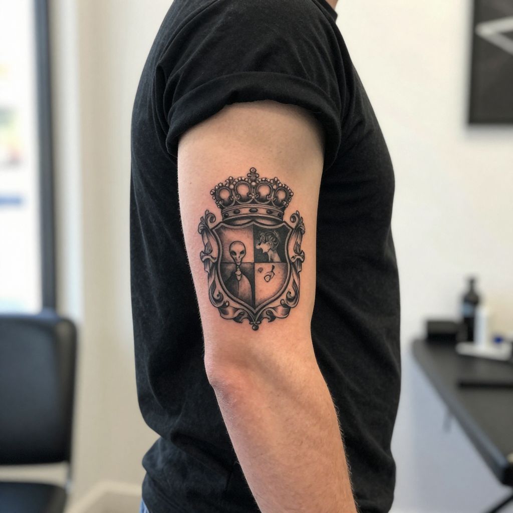 Vintage Crest Crown