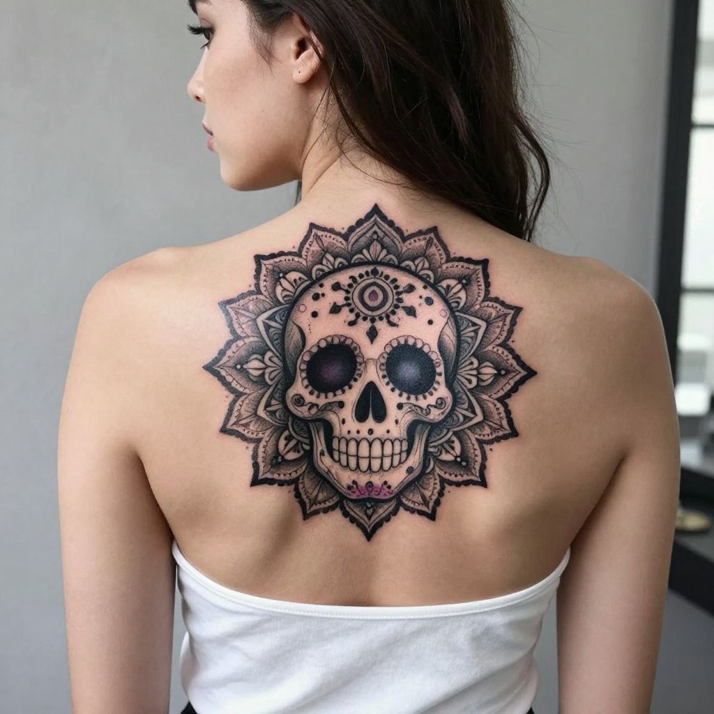 Sugar Skull Mandala