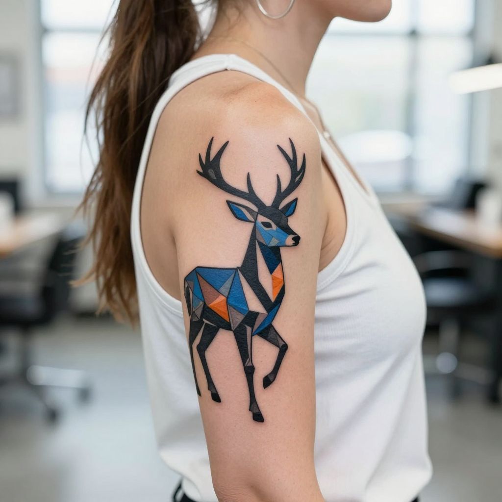 Geometric Deer
