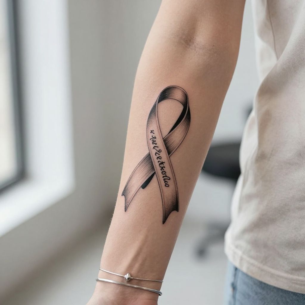 Semicolon with Quote Ribbon