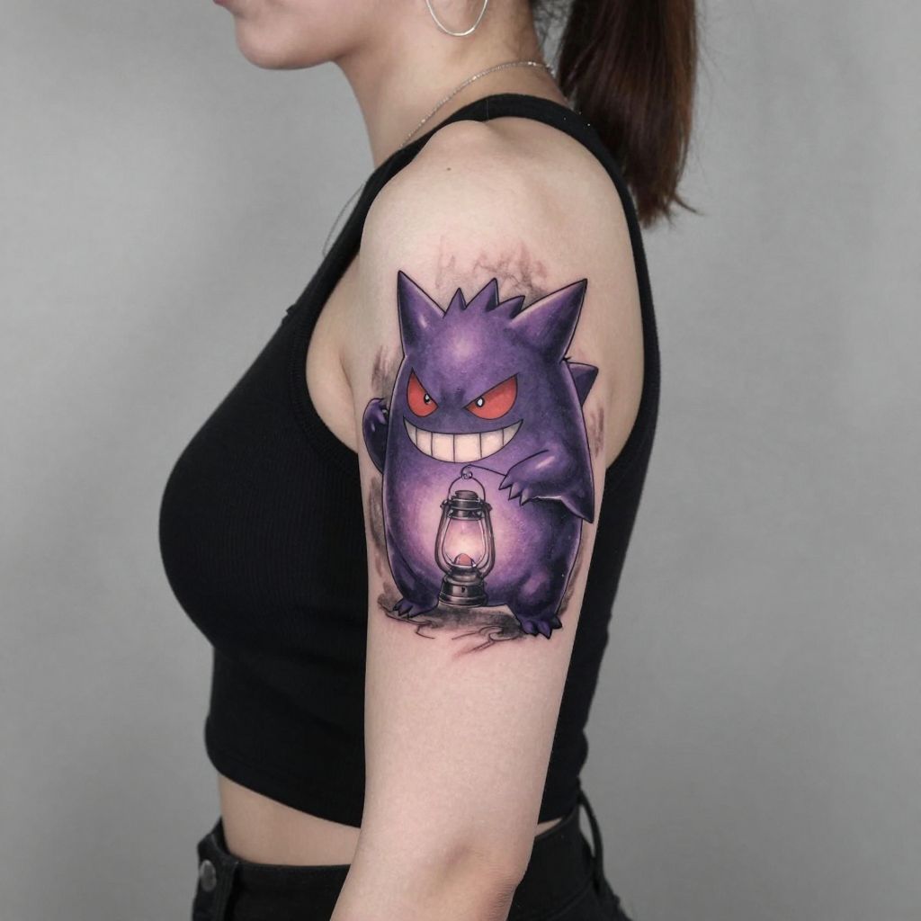 Gengar with Haunted Lantern