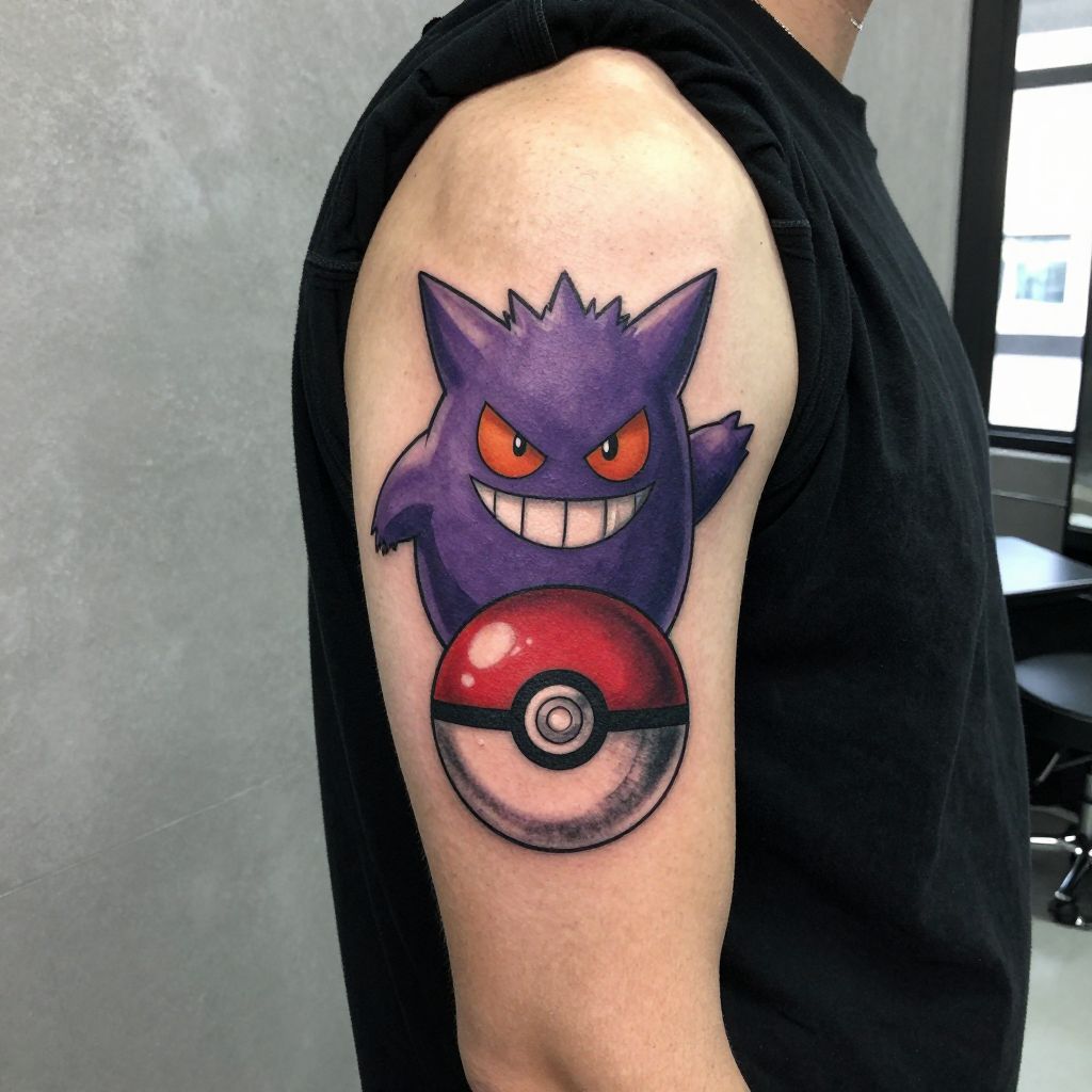 Gengar and Poké Ball Combo