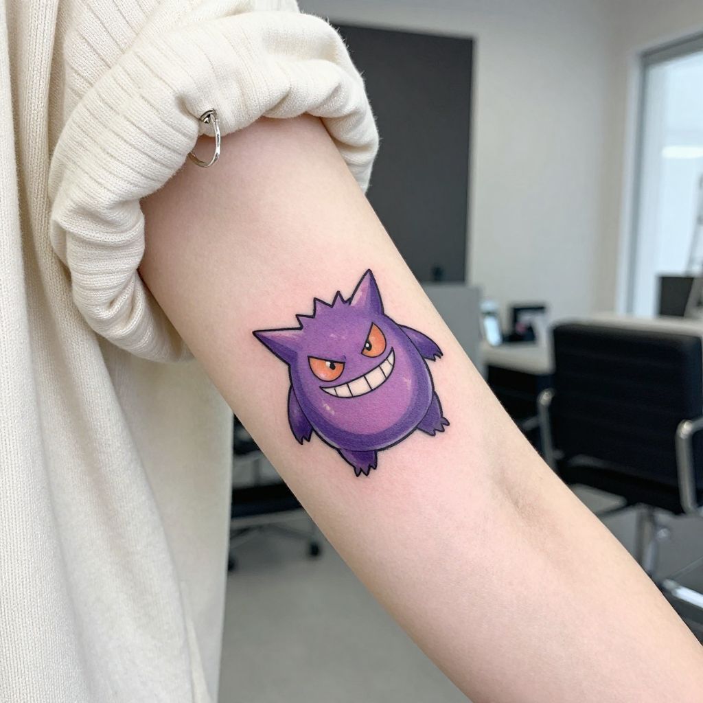Chibi Gengar with Playful Details