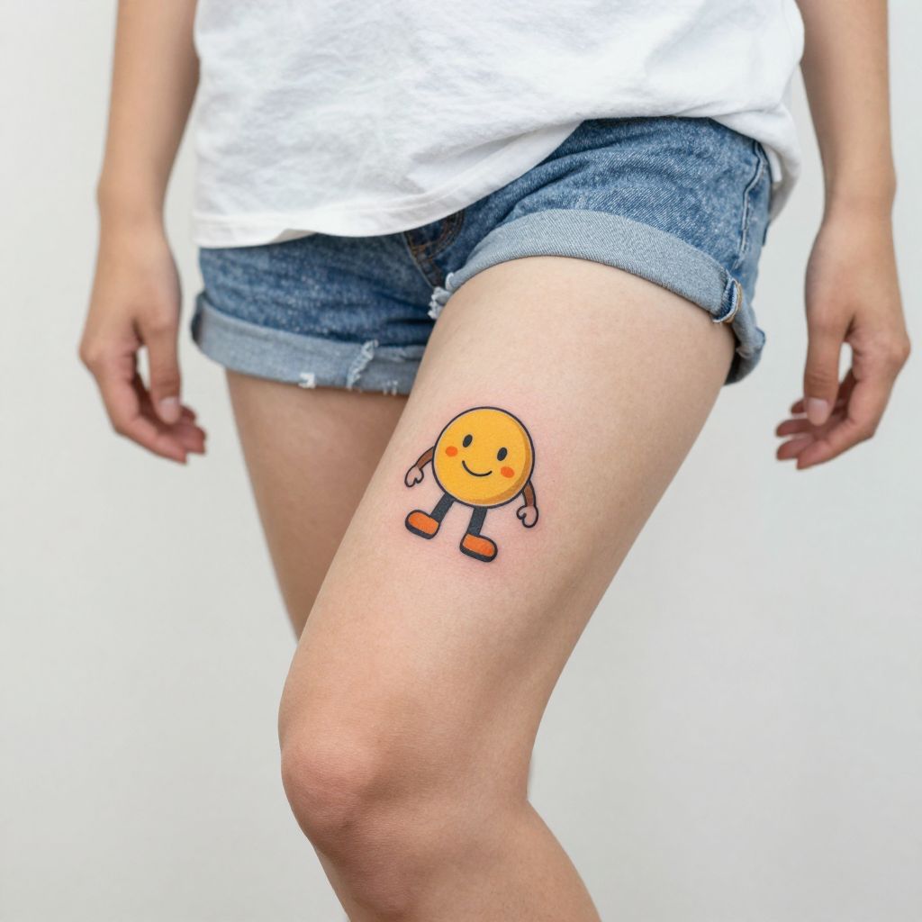 Tiny Cartoon Character