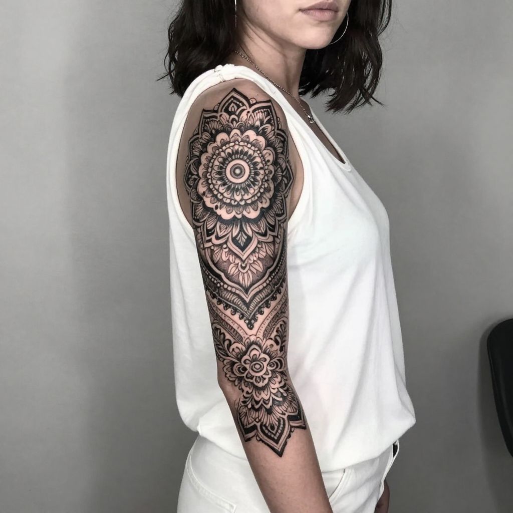 Mandala Lace Sleeve