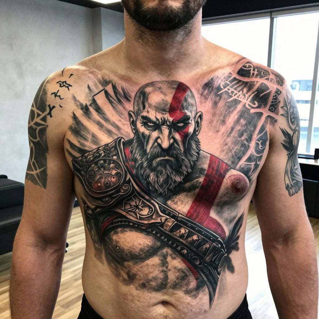 Kratos Full Chest Piece