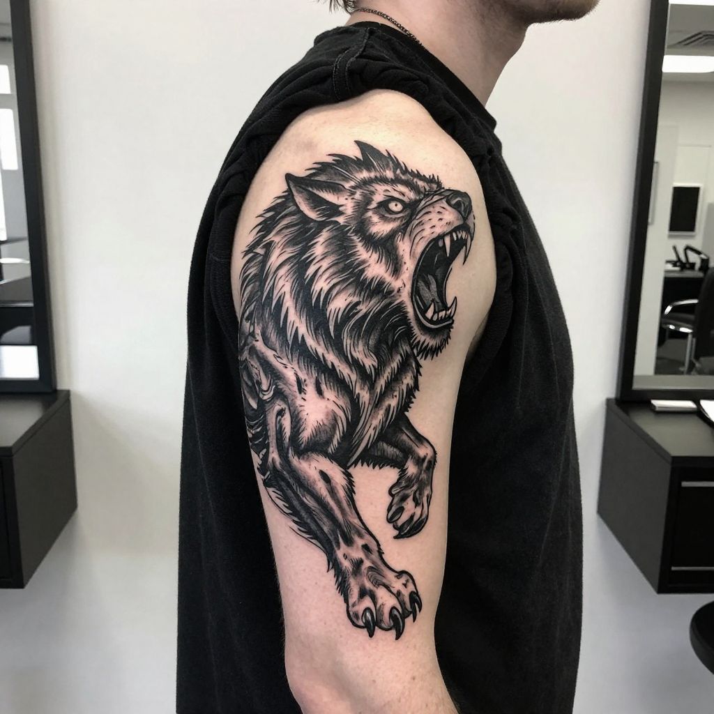 Wolf Fenrir Howling