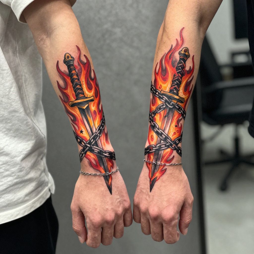 Blades of Chaos Wrists Wrap