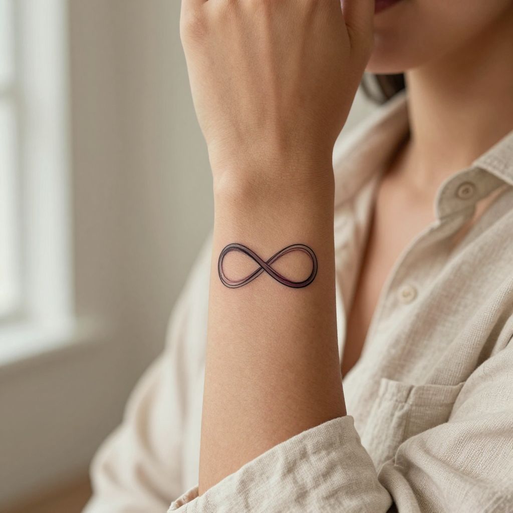 Infinity Symbols with Initials