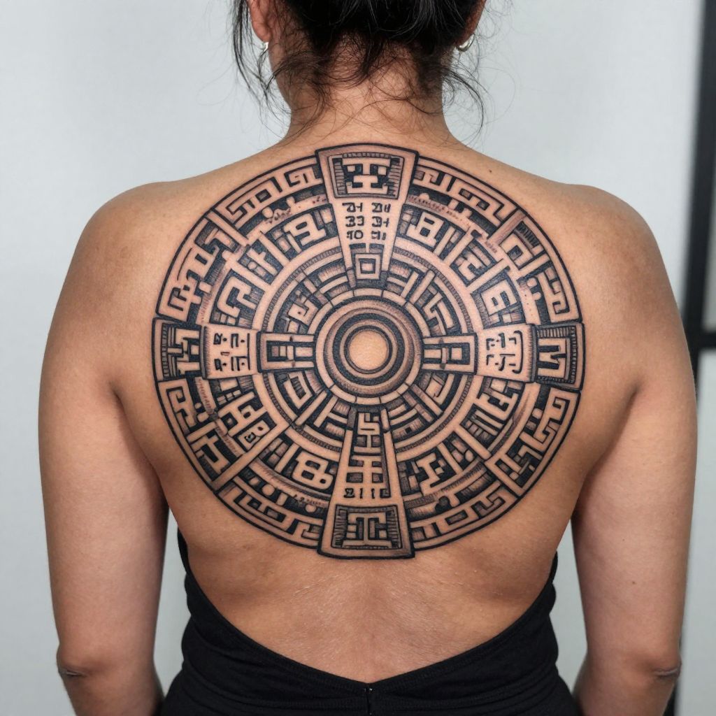 The Mayan Calendar Tattoo