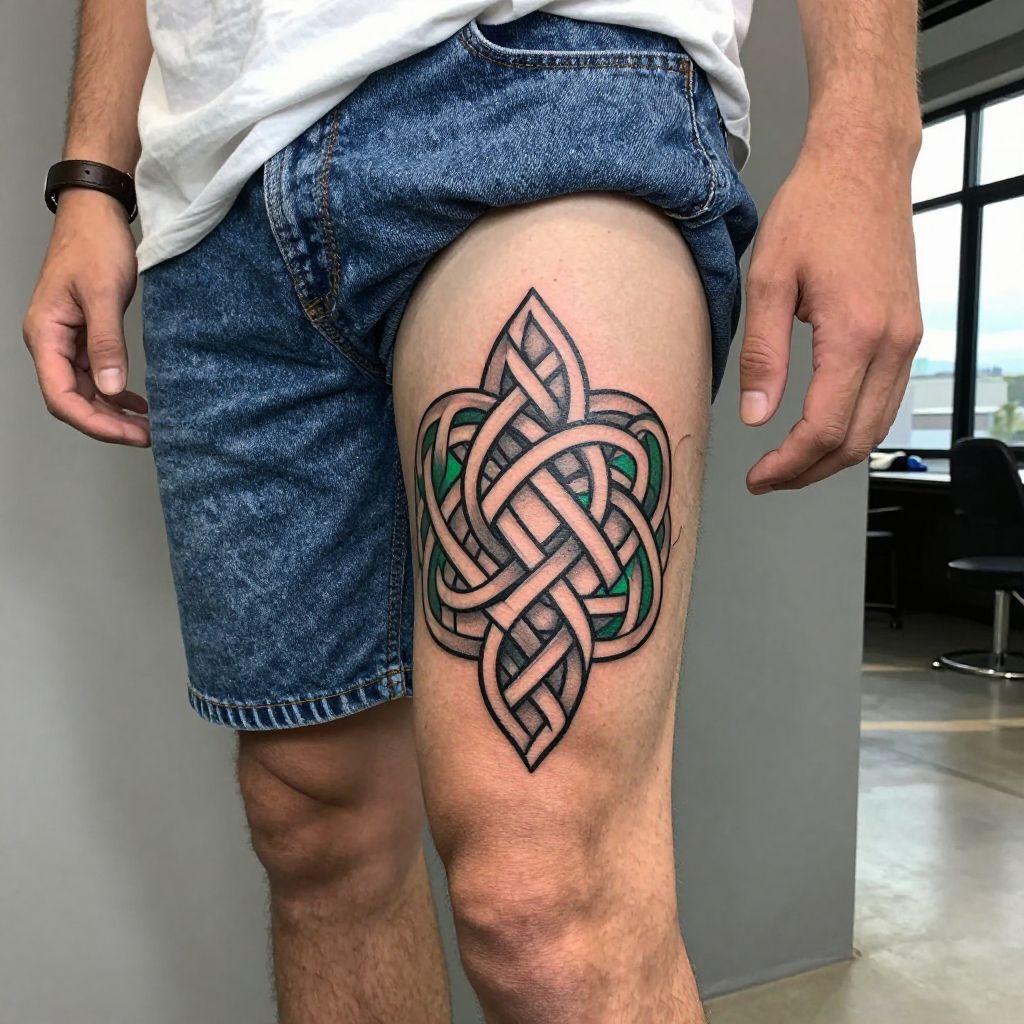 Celtic Knotwork Band Tattoo