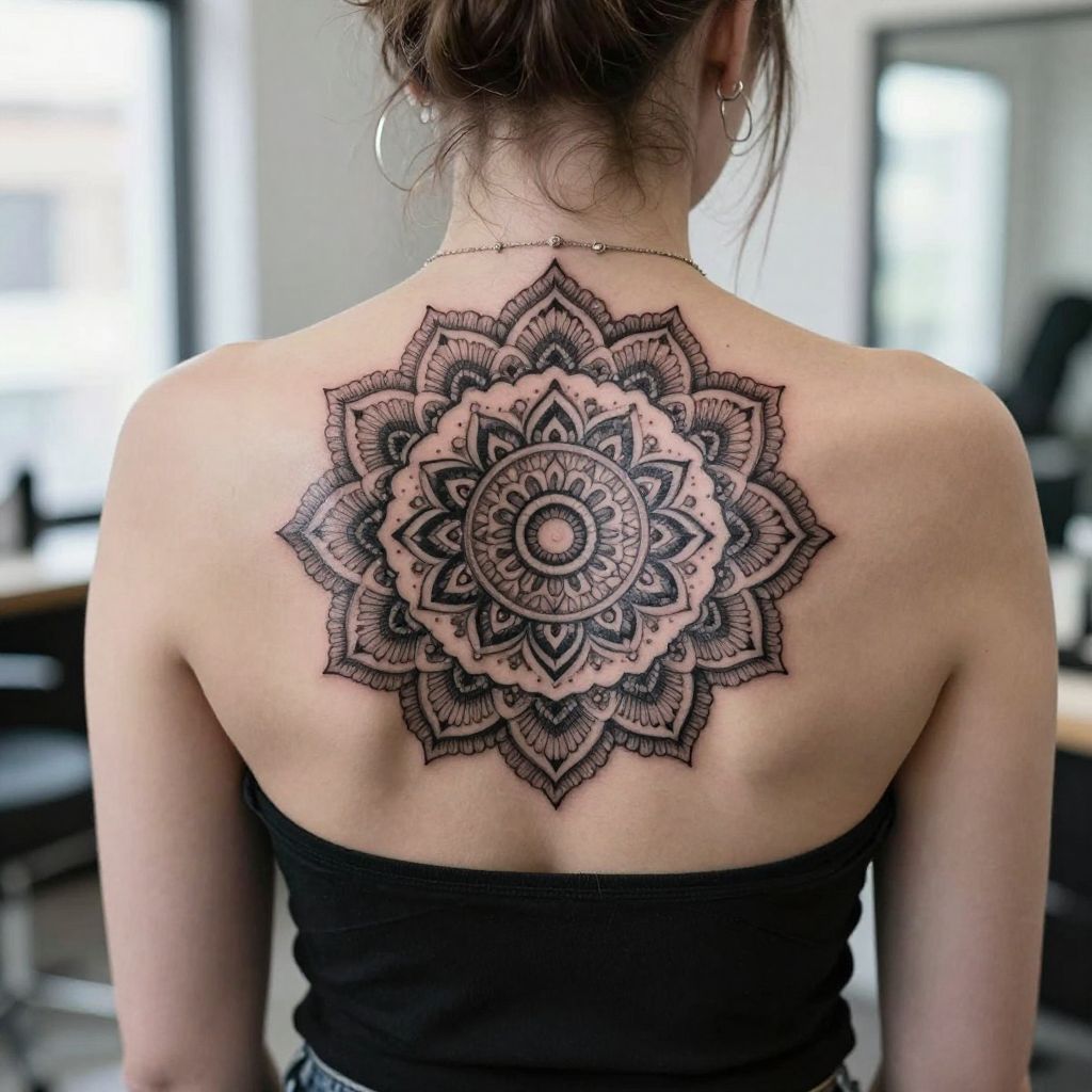 Mandala Masterpiece cover up tattoo