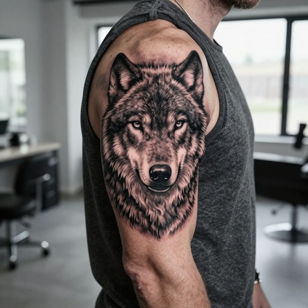 Animal Portraits cover up tattoo