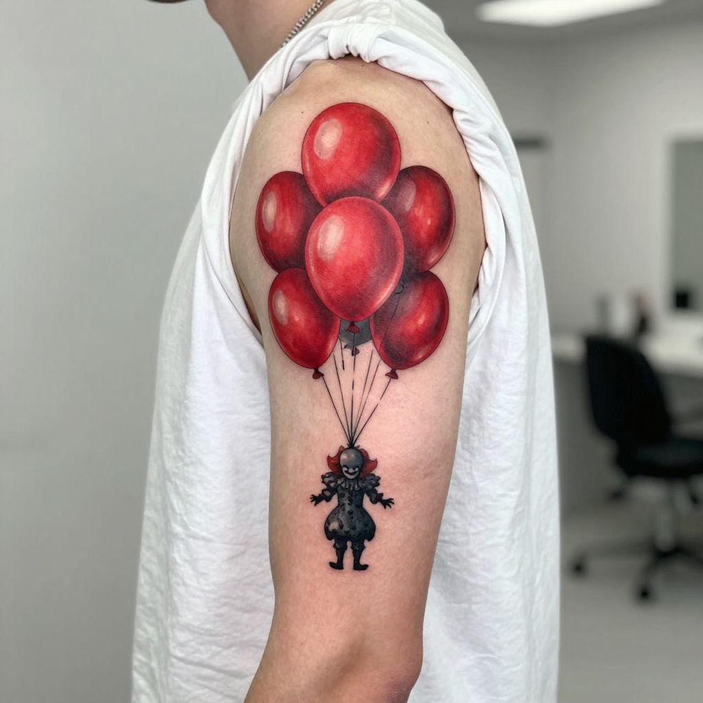 Pennywise and Floating Balloons Cluster