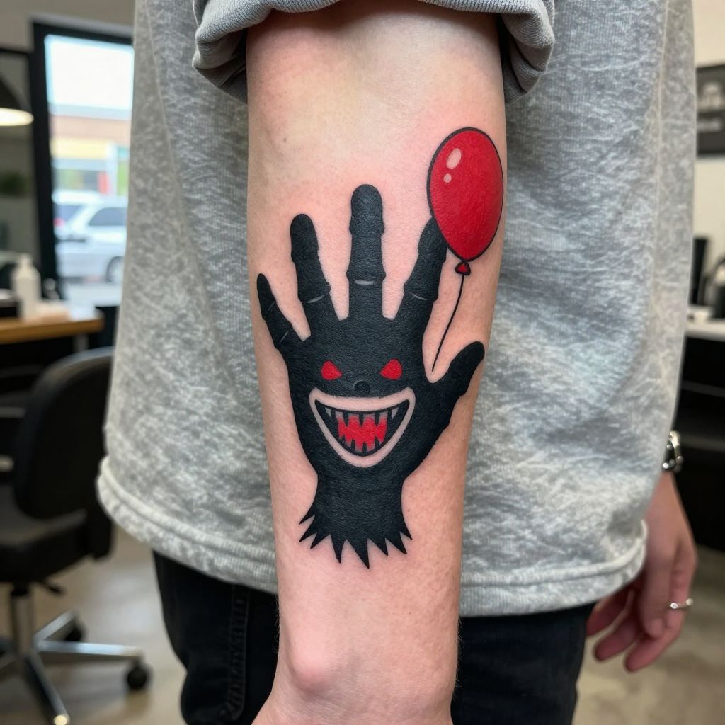 Pennywise Laughing Silhouette