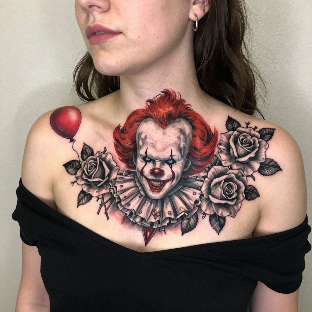 Pennywise with Roses