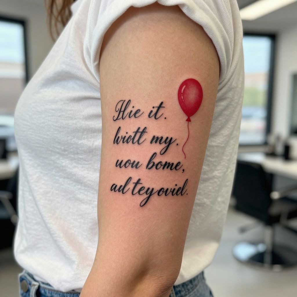 Pennywise Quote Tattoo