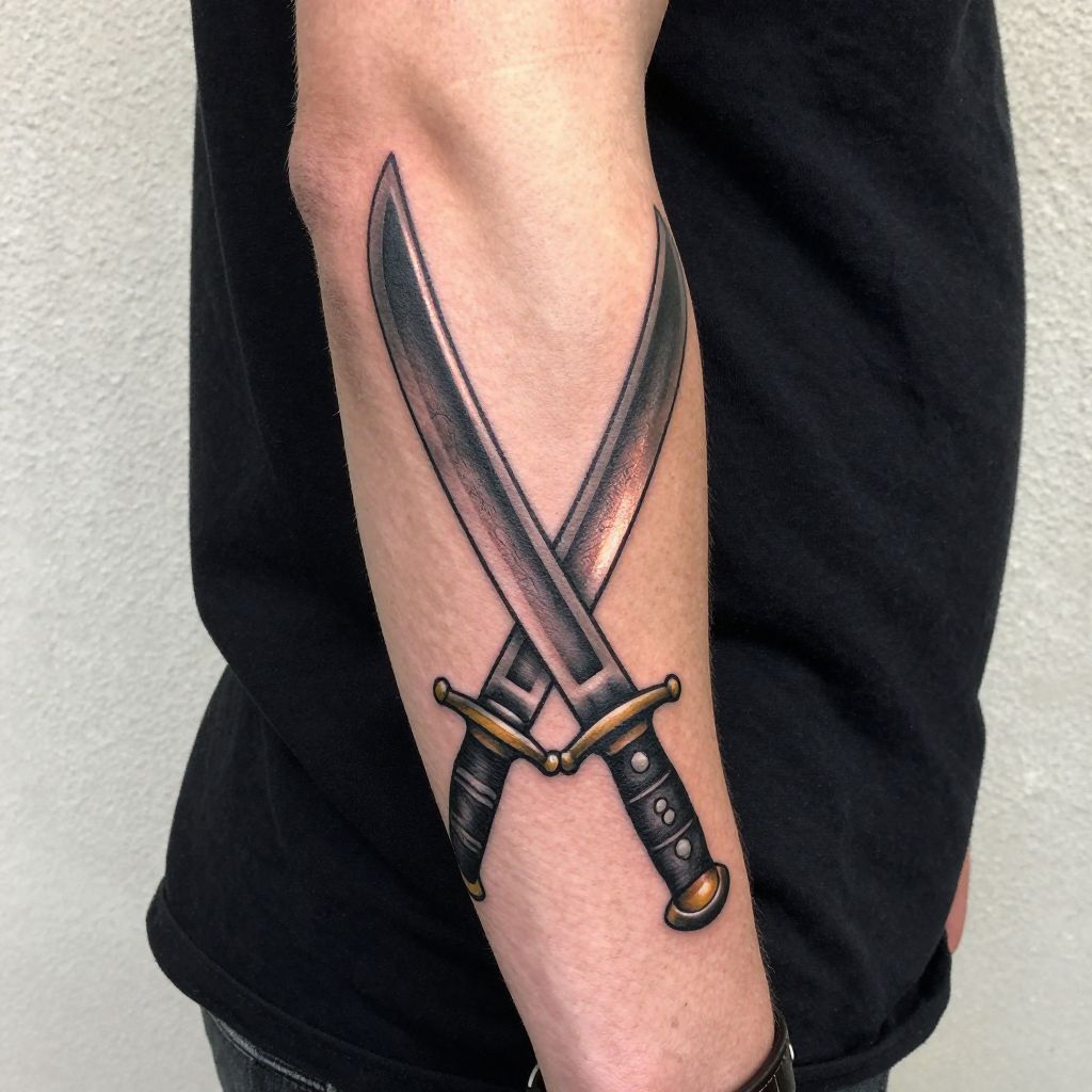 Crossed Cutlasses