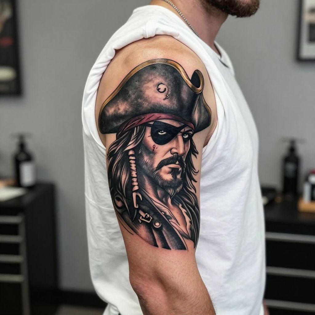 Pirate Captain Portrait