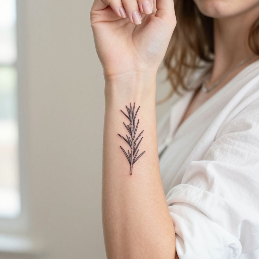 Tiny Rosemary Sprig