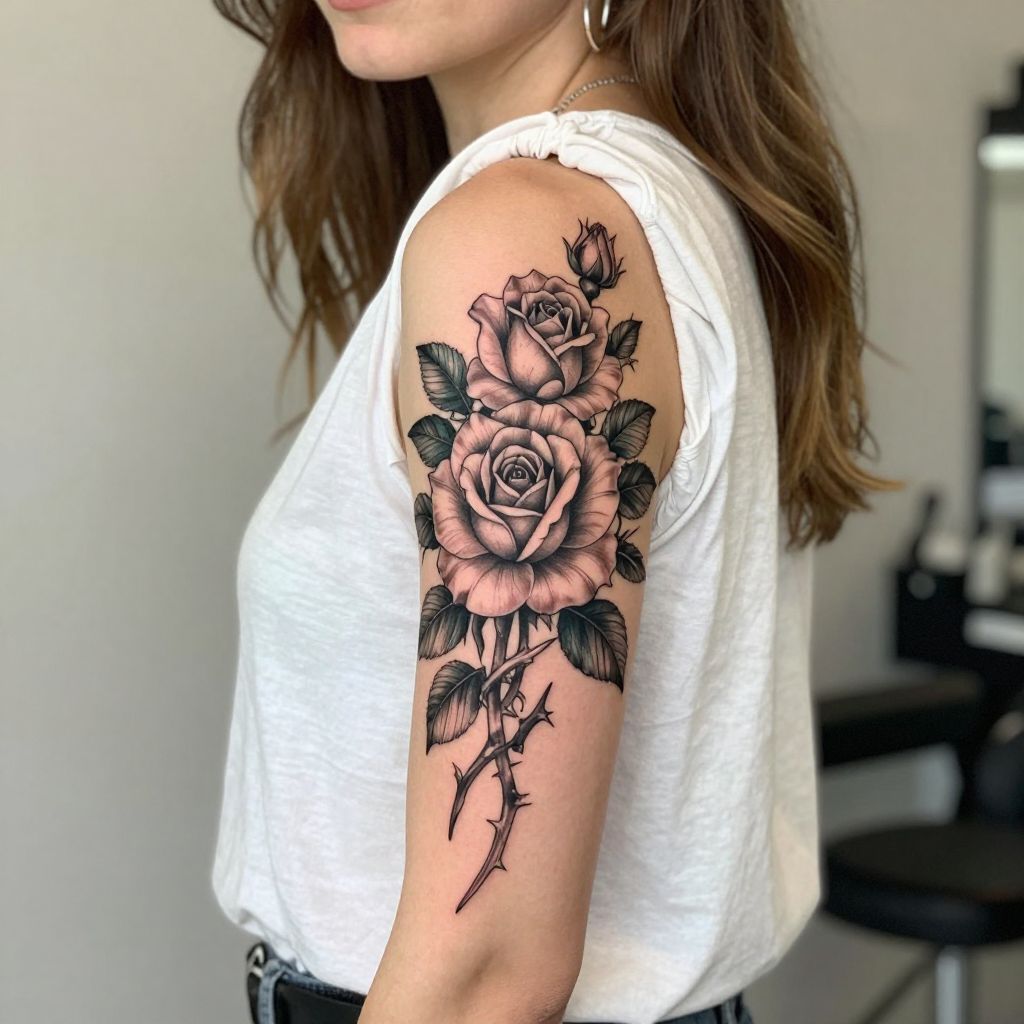 Ornate Rose Bouquet