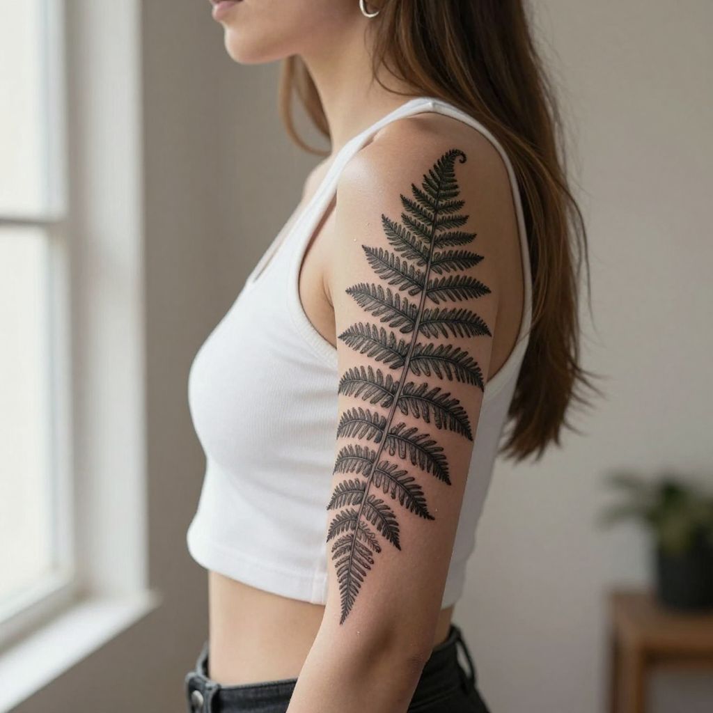 Realistic Fern Fronds