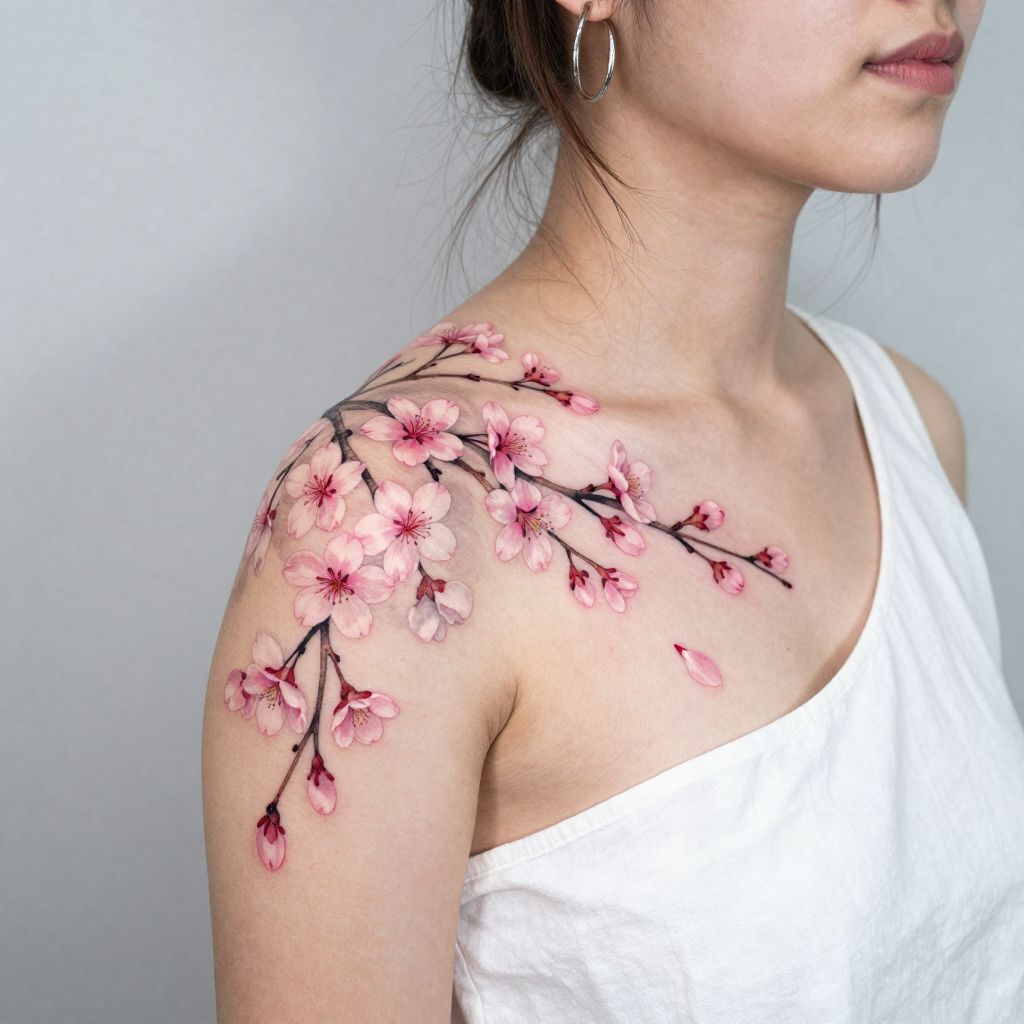 Cherry Blossom Branches