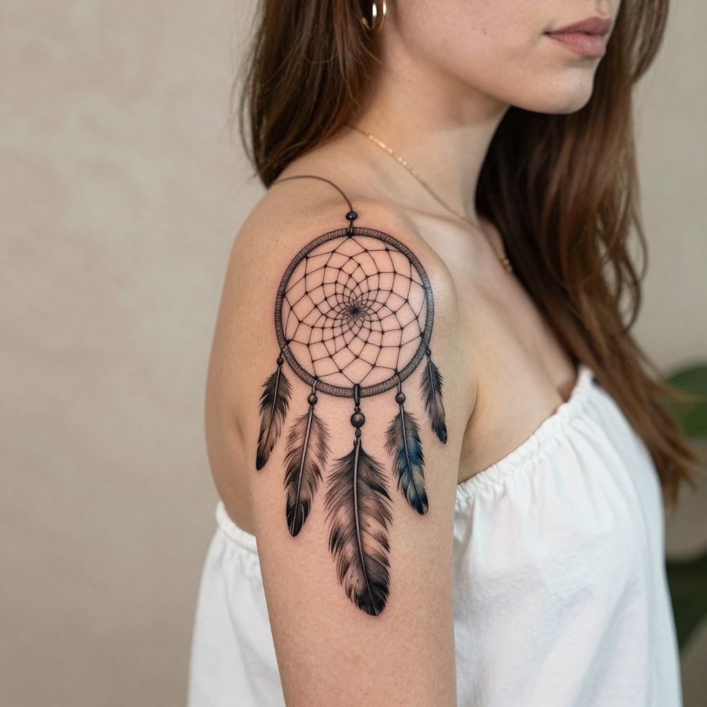 Dreamcatcher tattoo