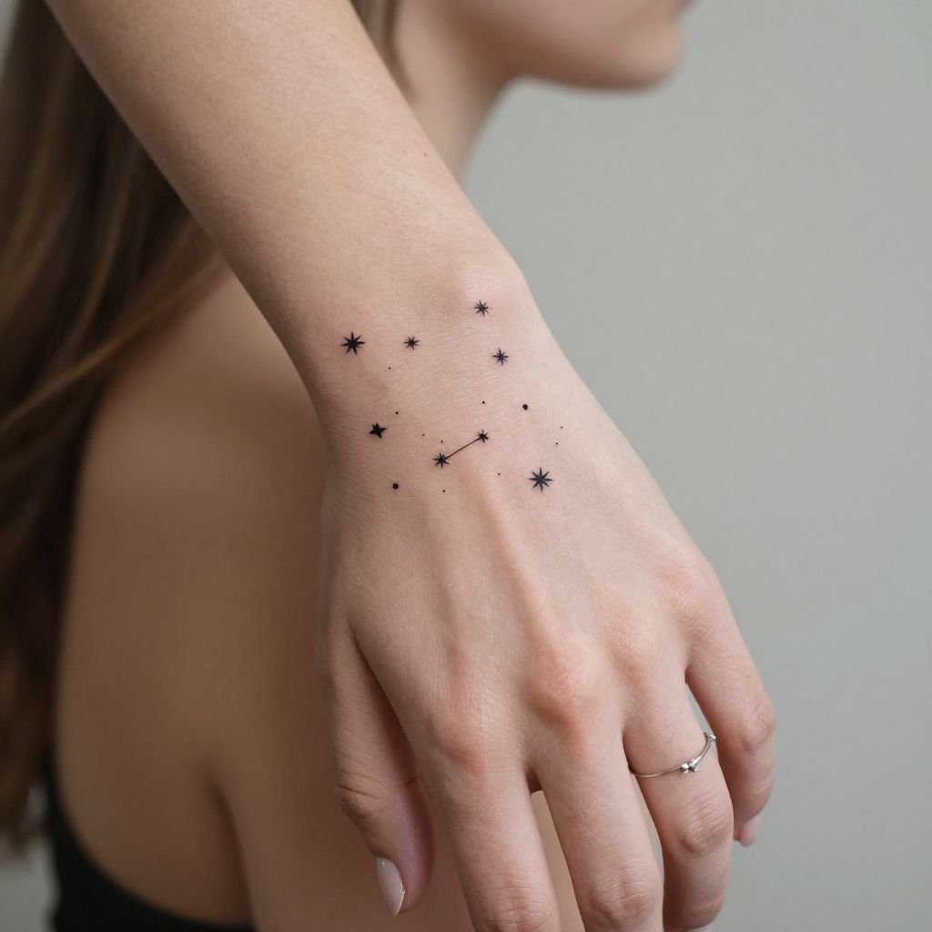 Micro Star Cluster on the Back of the Hand