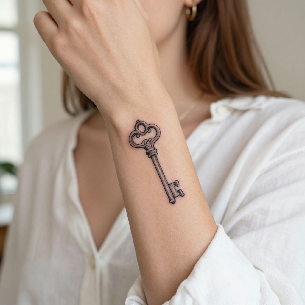 Small Key on the Side of the Wrist