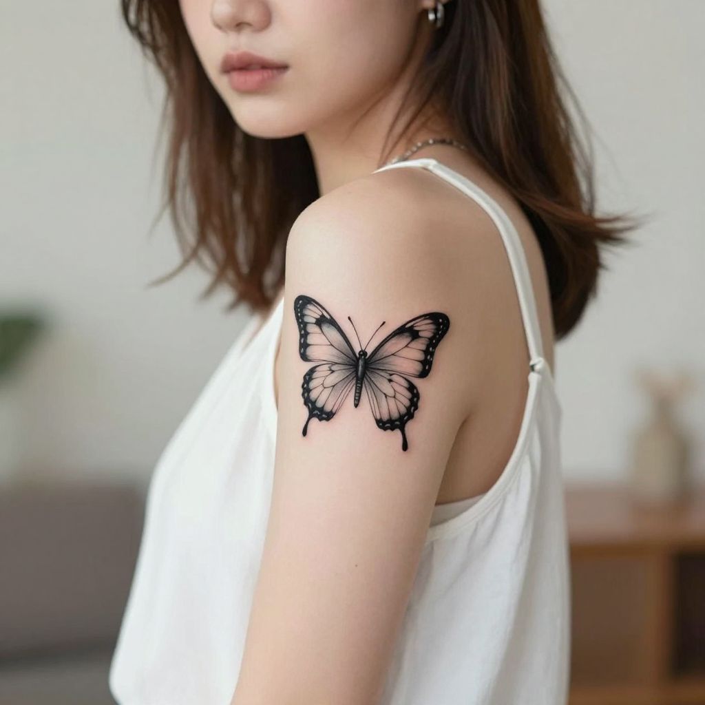 Butterfly Breaking Free