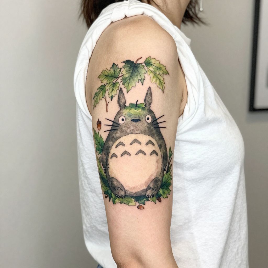 Totoro in the Forest