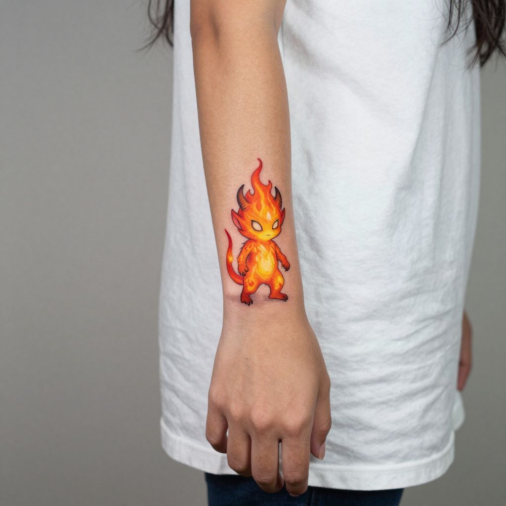 Calcifer the Fire Demon