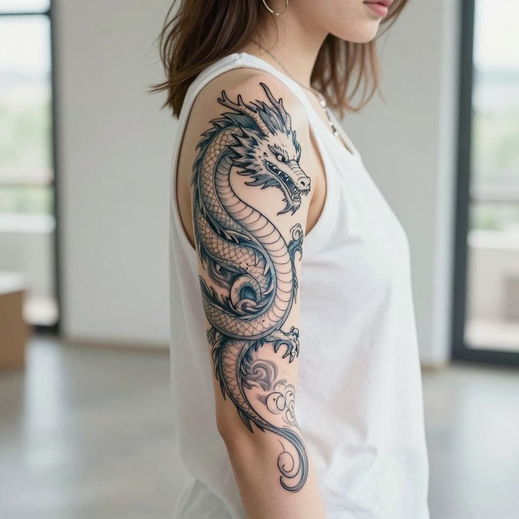 Haku in Dragon Form