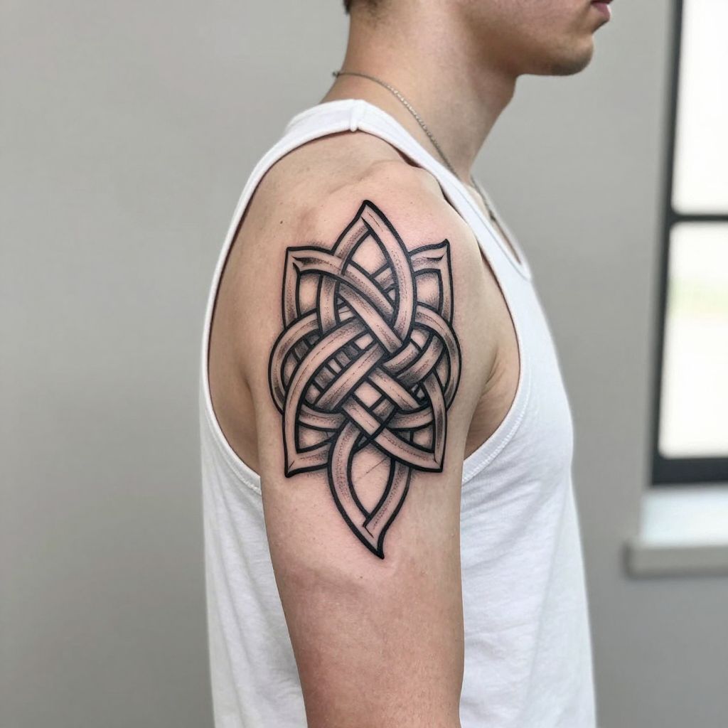 Celtic Knot Shoulder Blade