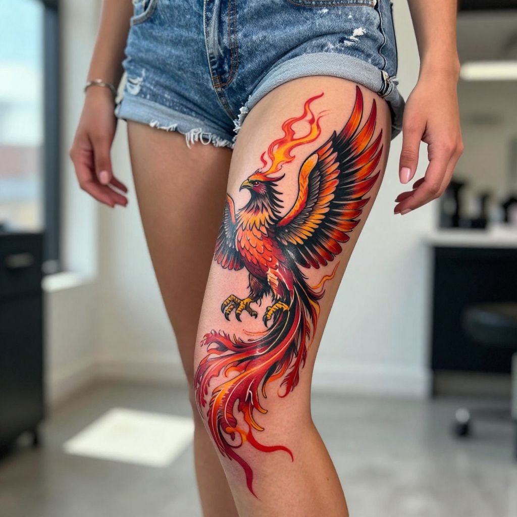 Phoenix Rising tattoo