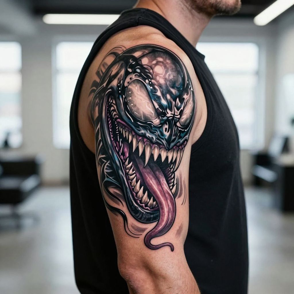 The Classic Venom Face