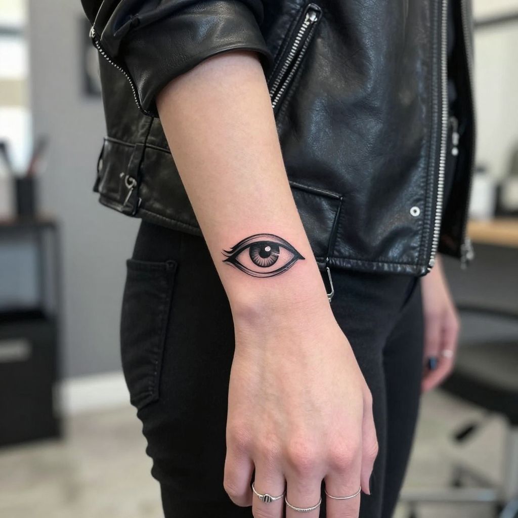 Venom Eye on Wrist
