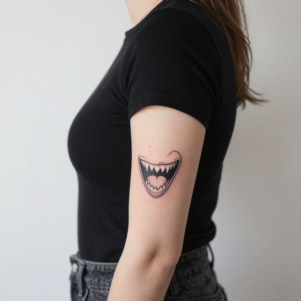 Minimalist Venom Symbol