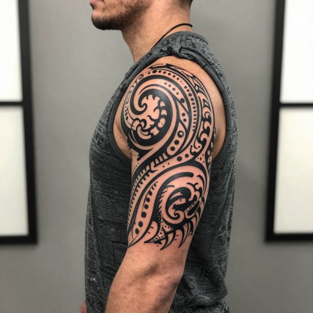 Tribal Polynesian Wave